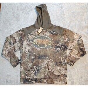 RedHead Hoodie Mens Large Camo Active Strata Deer Logo Hunting Sweatshirt NWT